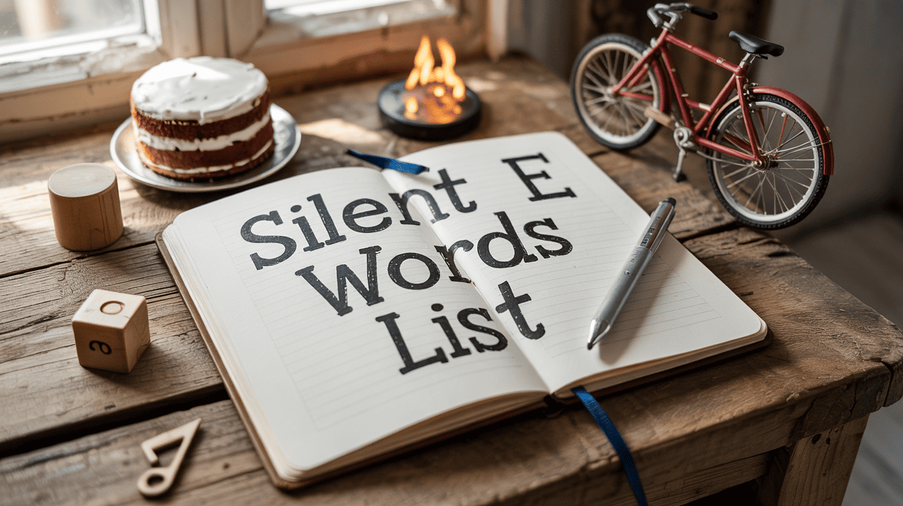 silent e words list