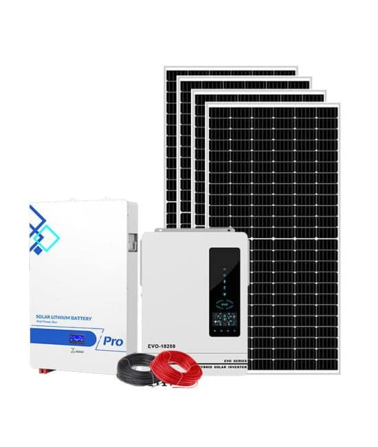 4KW Complete Home Use Solar System with battery