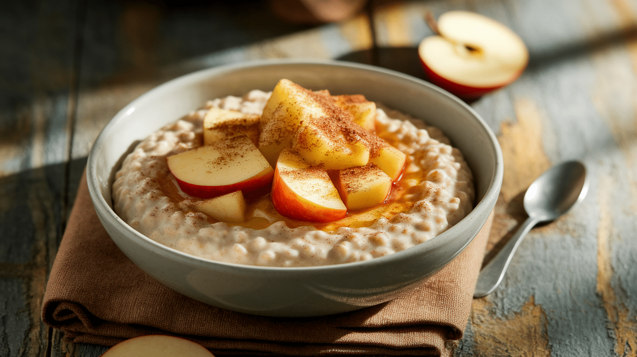 Apple Cinnamon Oatmeal