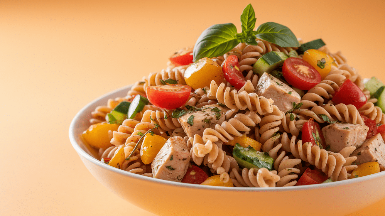Chicken and Veggie Pasta Salad