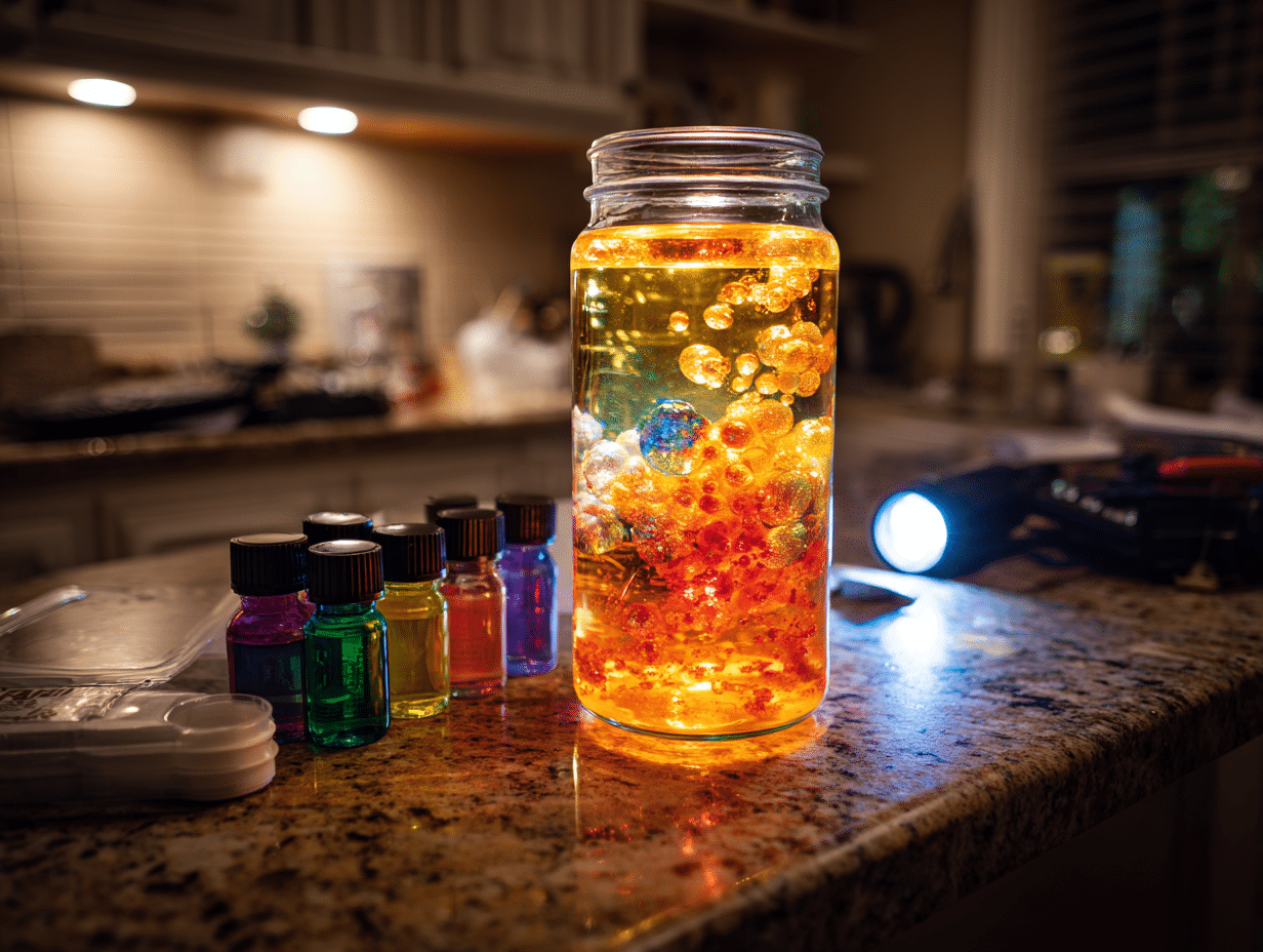 DIY Lava Lamp- A Fun Science Experiment