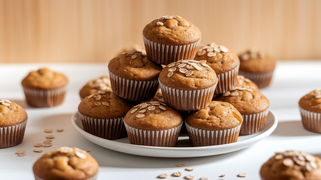 Mini Banana Muffins