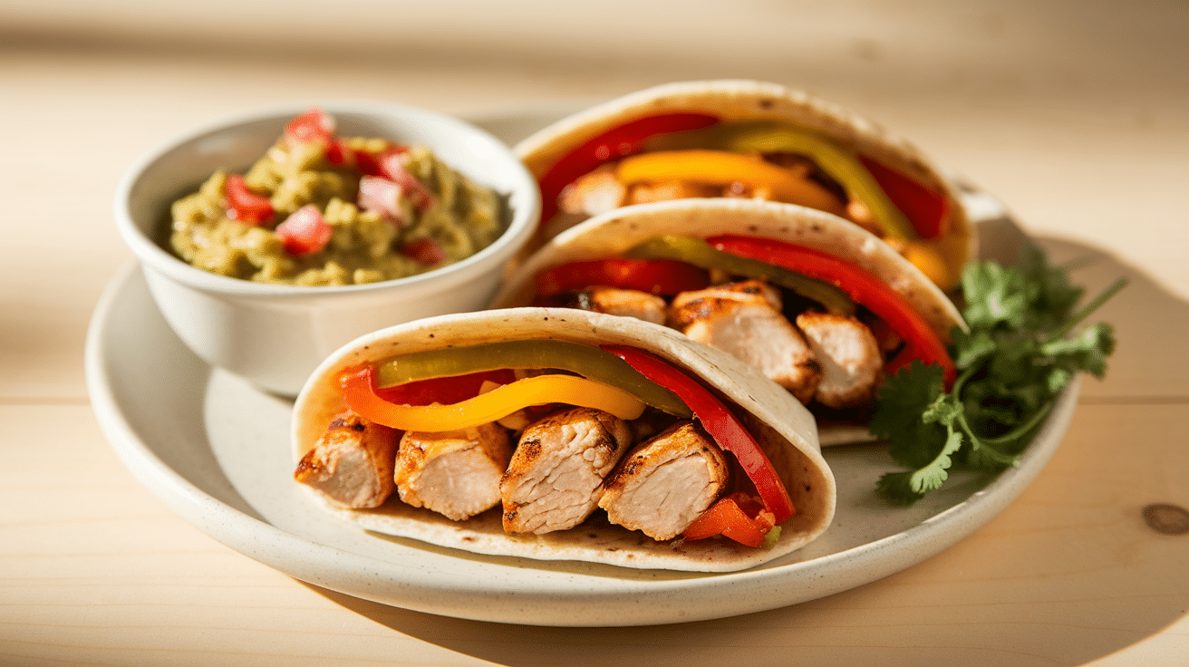 Mini Chicken Fajitas