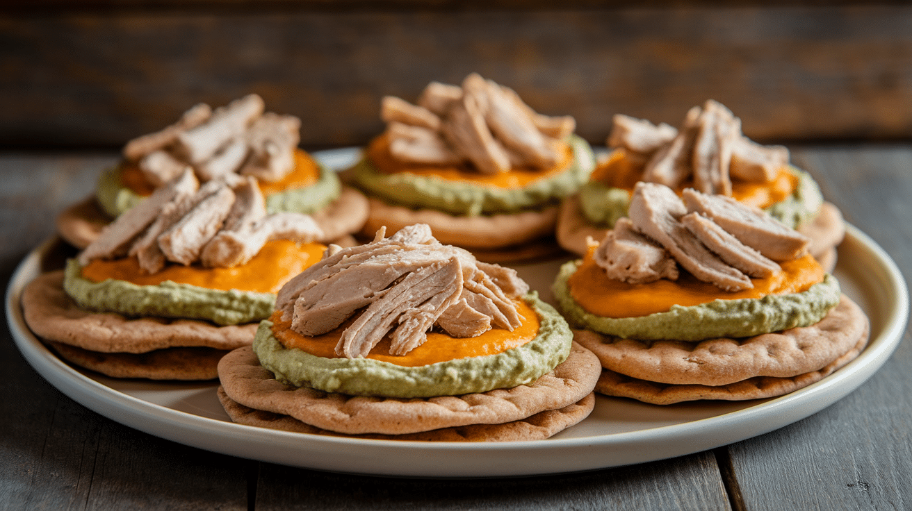 Mini Flatbreads with Toppings