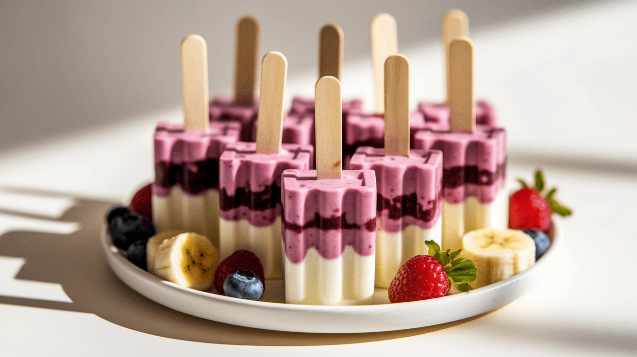 Mini Smoothie Popsicles