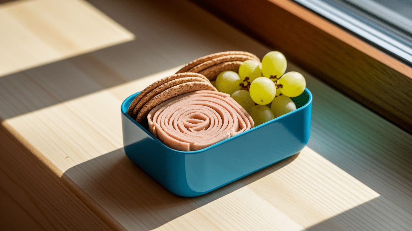 Mini Turkey and Cheese Roll-Ups