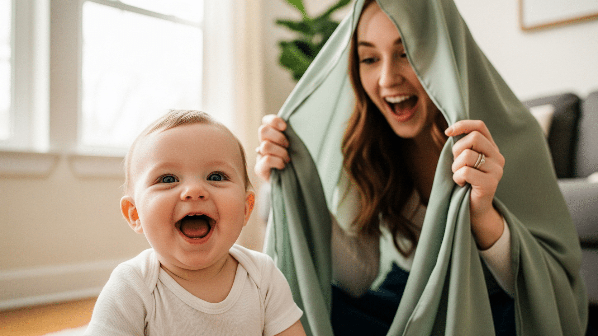Peek-a-Boo with Scarves