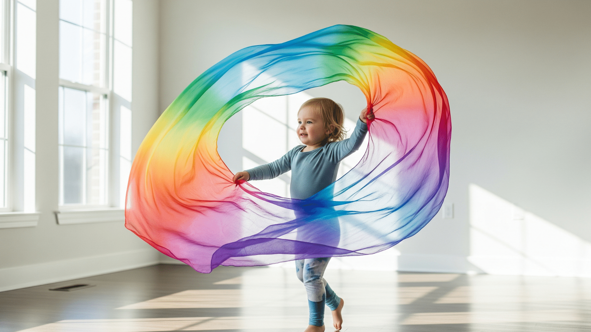 Scarf Dancing Music Time