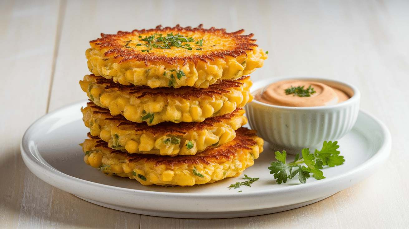Sweet Corn Fritters