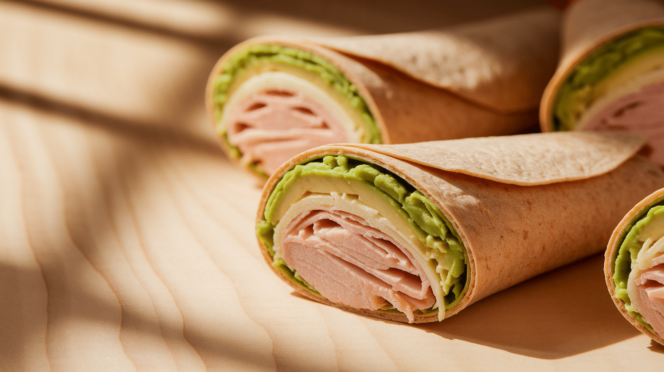 Turkey and Avocado Wrap