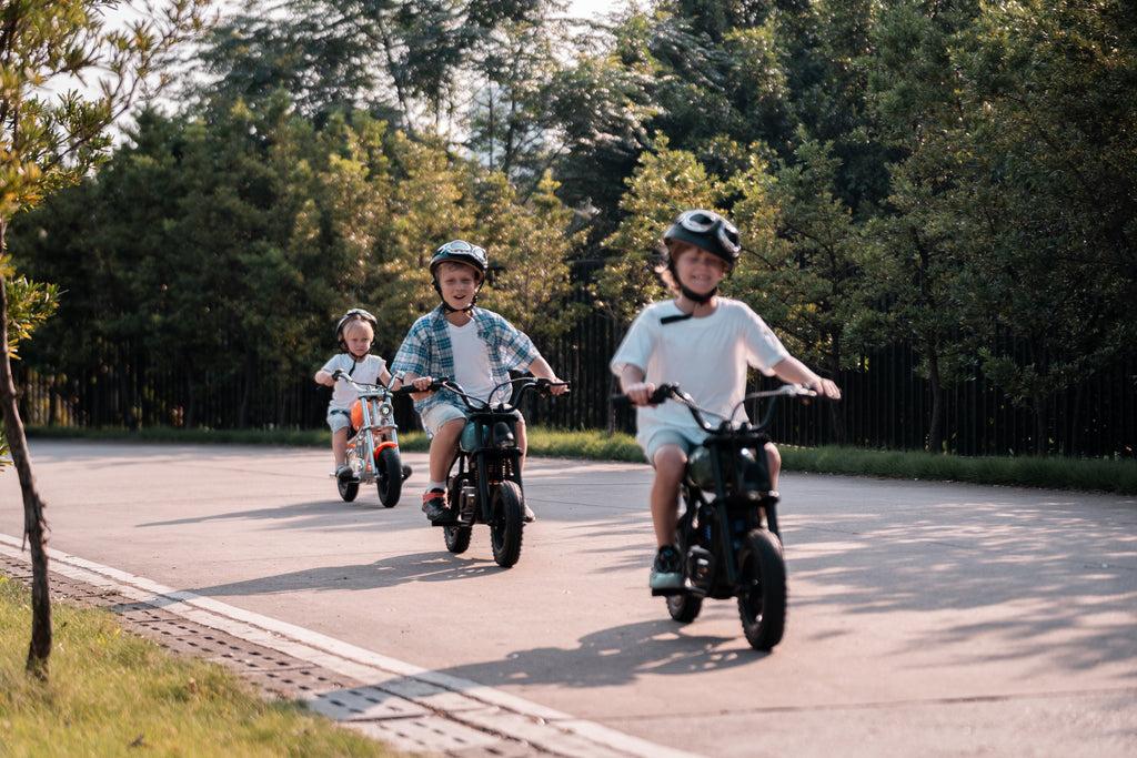An Electric Motorcycle for Kids Aged 6 Up