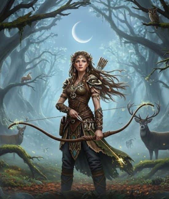 ancient female hunters mythology gods and tales