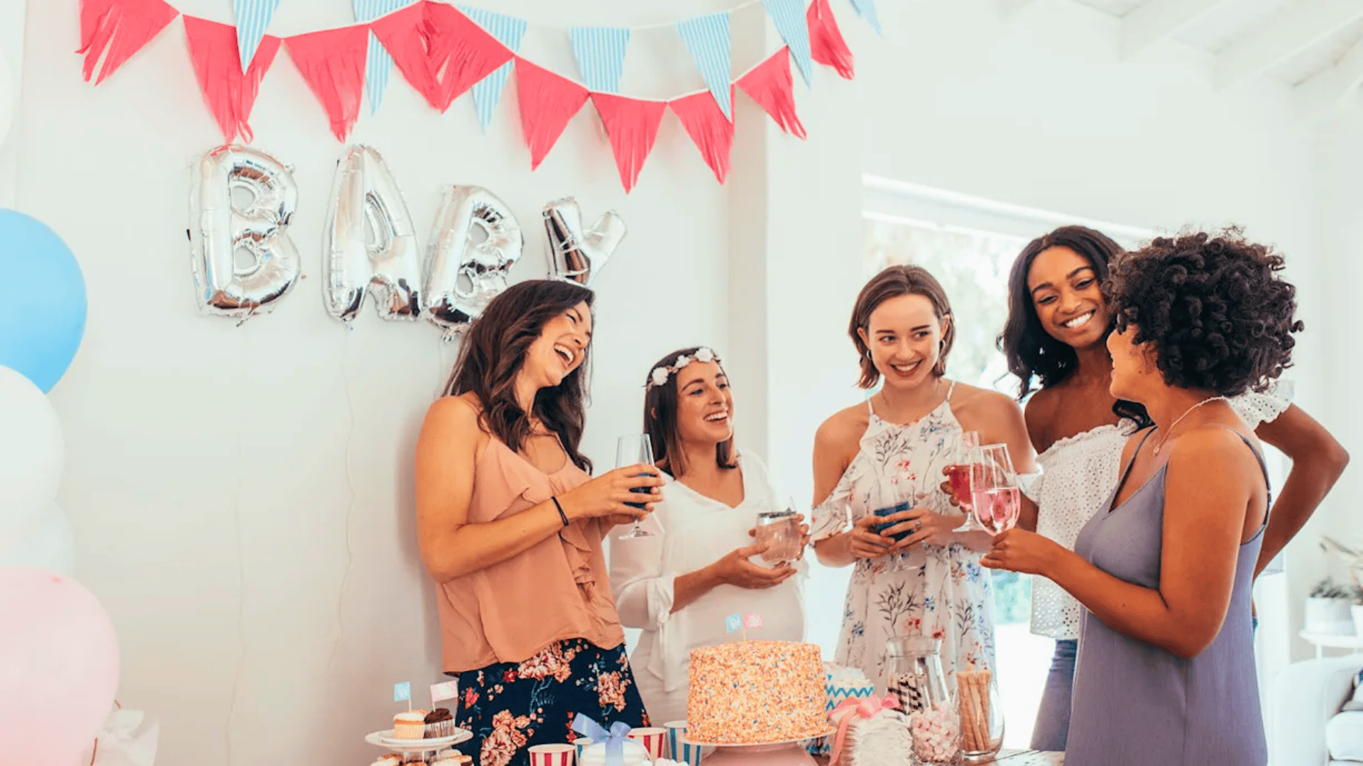 baby shower game setup