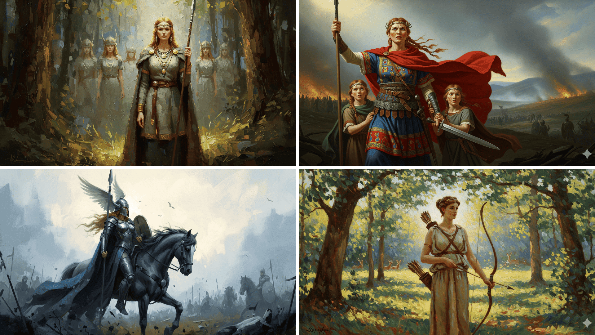 female warriors from the past