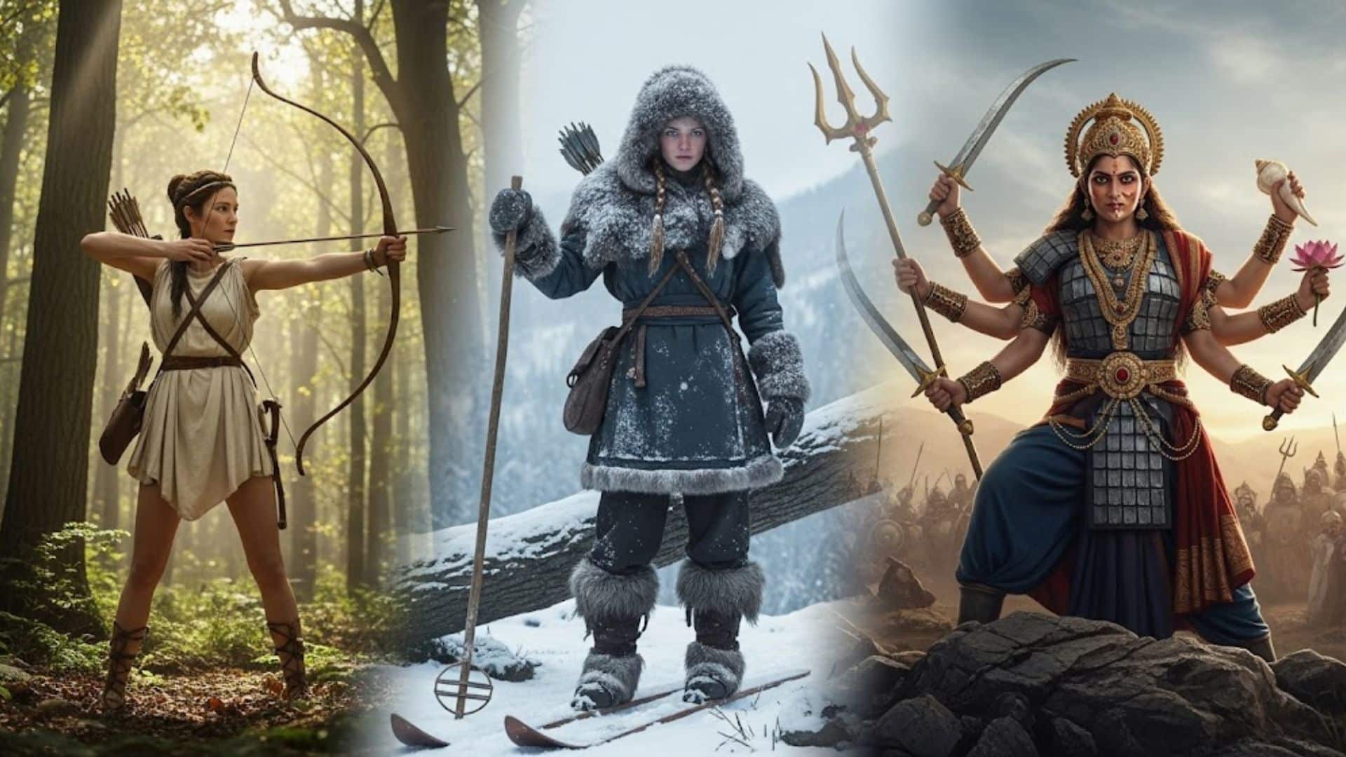 historical and mythological perspectives on female hunters