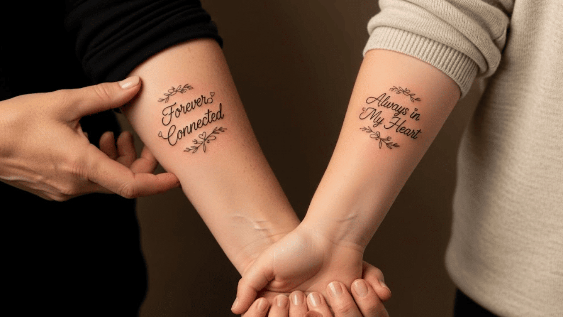 matching quotes mother daughter tattoo symbol