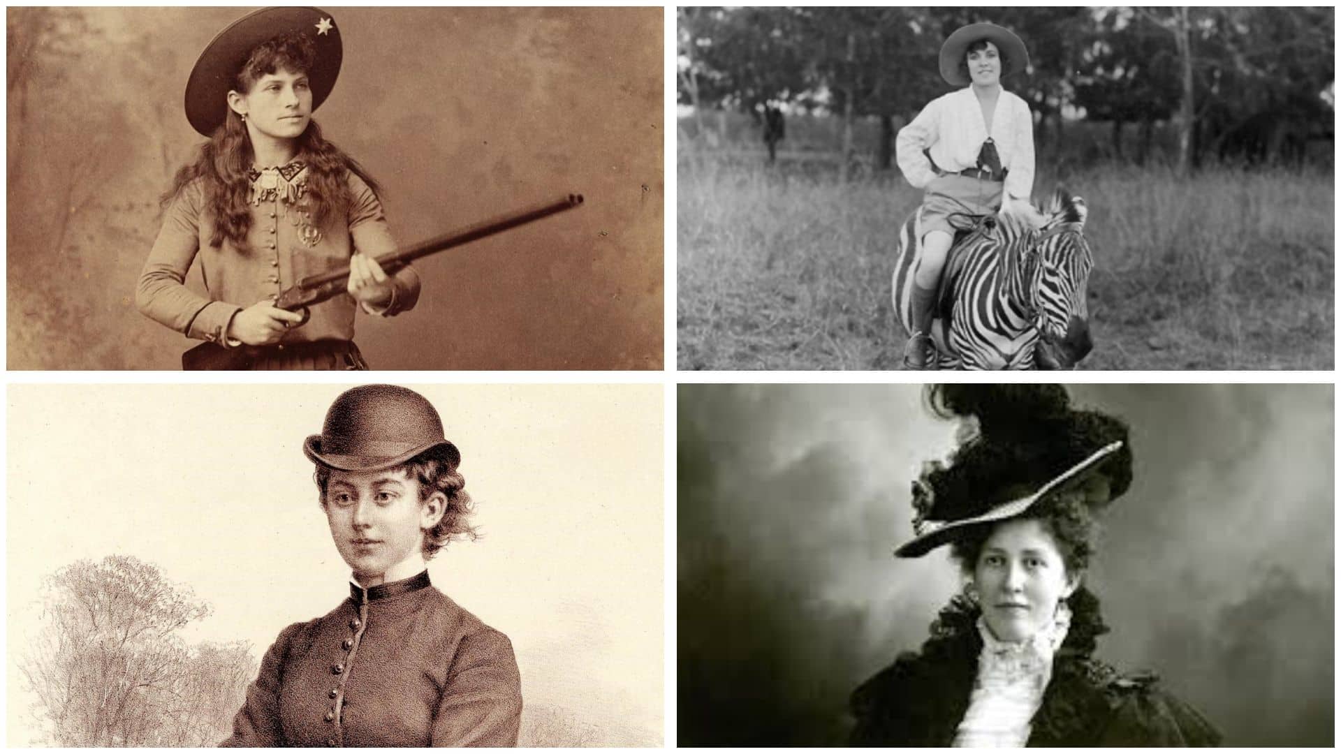modern female hunters in history