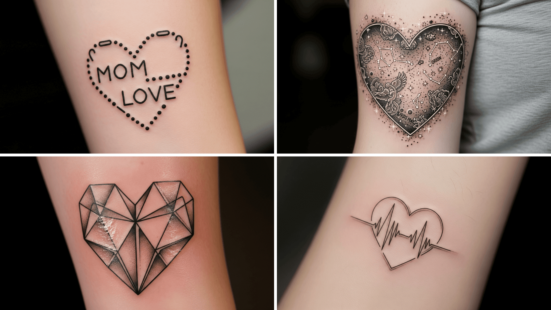 mom heart tattoo meaning history and design ideas