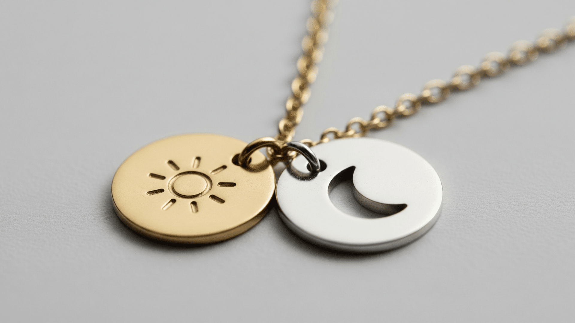 sun and moon mother daughter necklace and bracelet meaning
