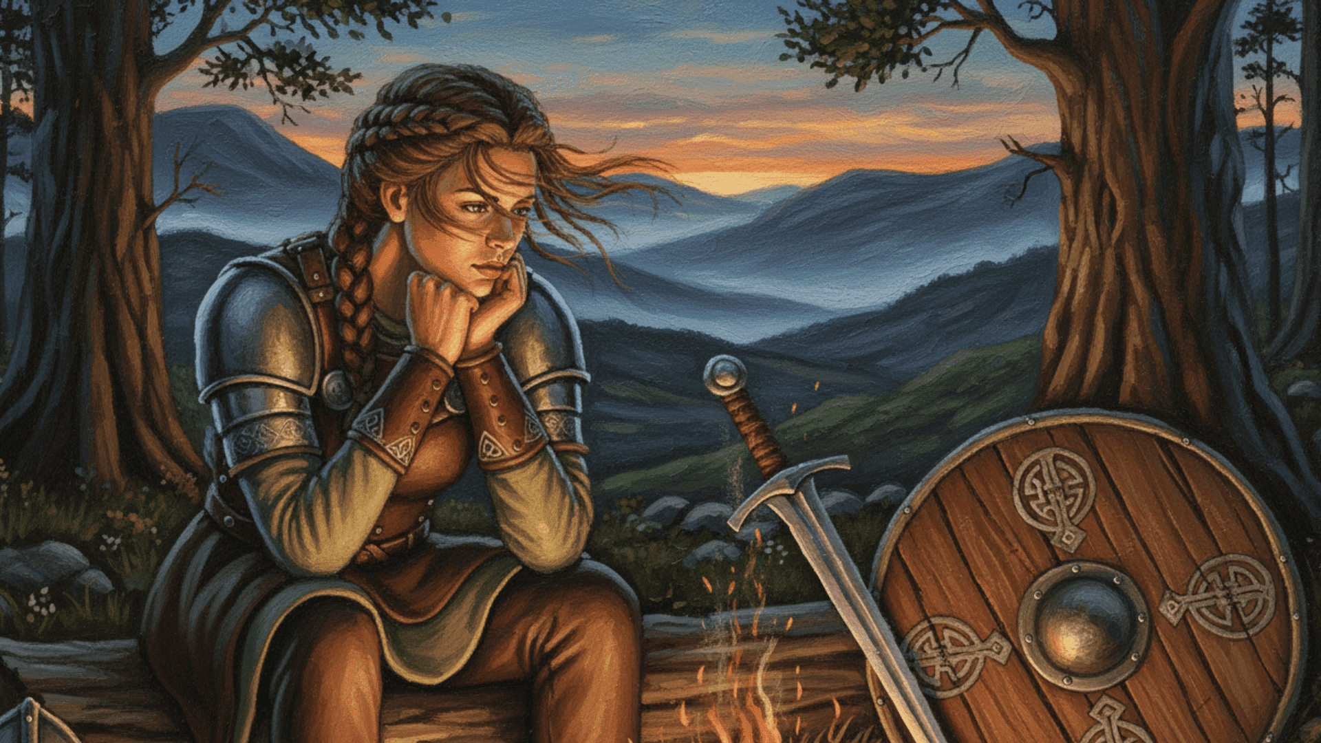 terms for celtic woman fighters