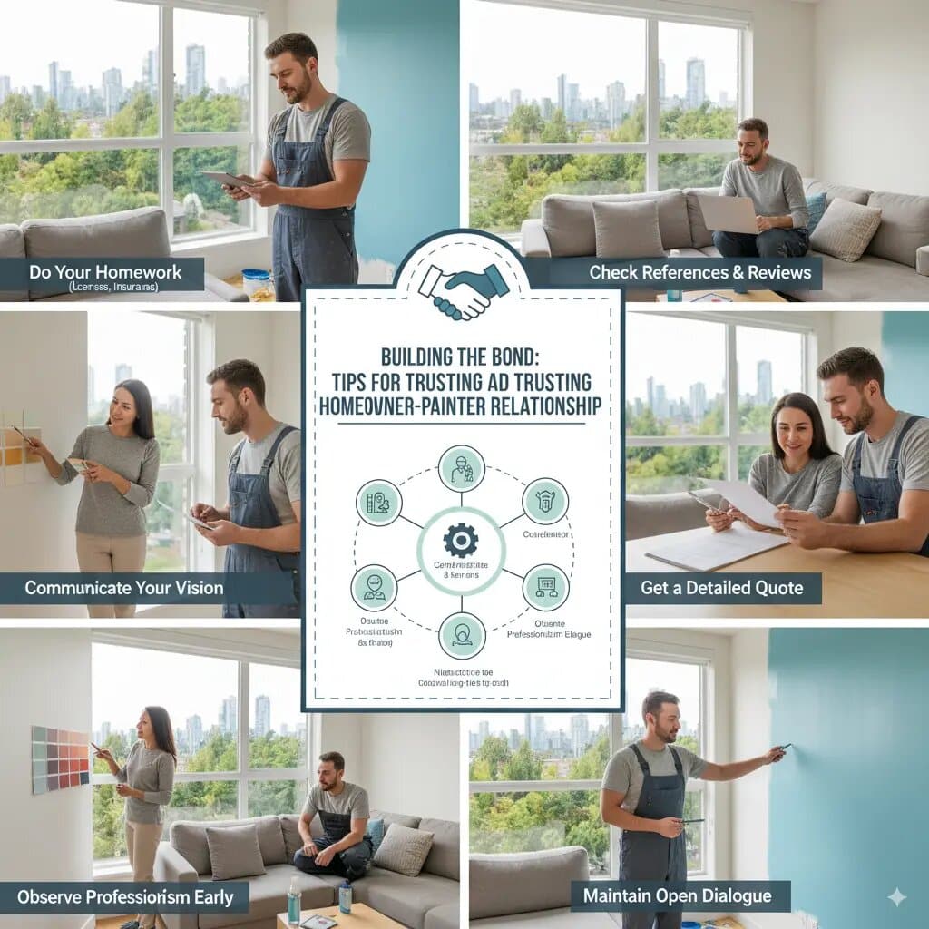 Building the Bond: Tips for a Trusting Homeowner-Painter Relationship