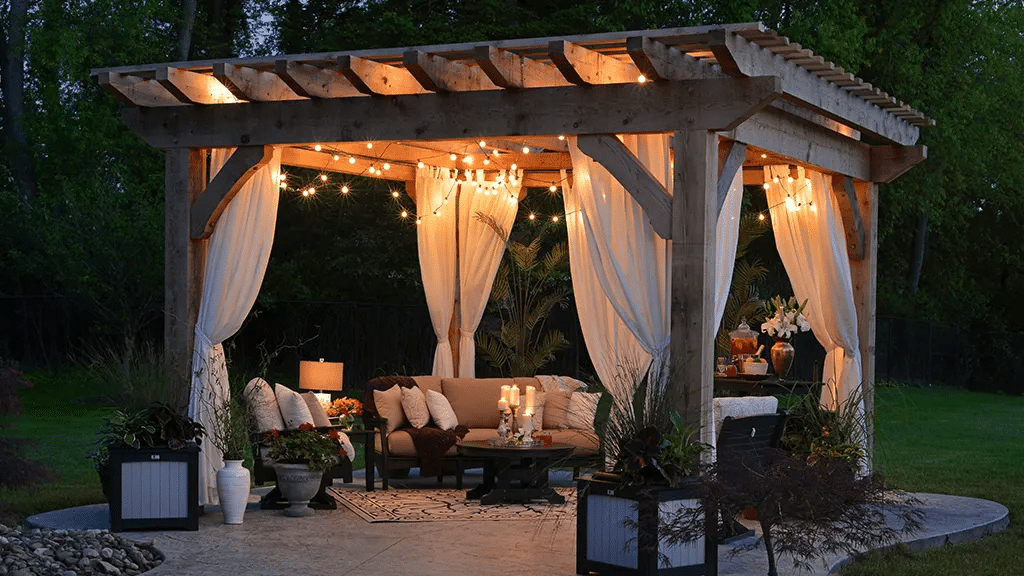 Outdoor Spaces with Smart Technology