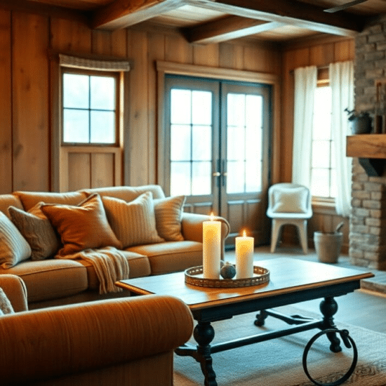 Creating Rustic Comfort