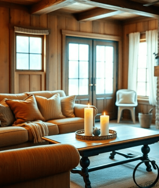 Creating Rustic Comfort