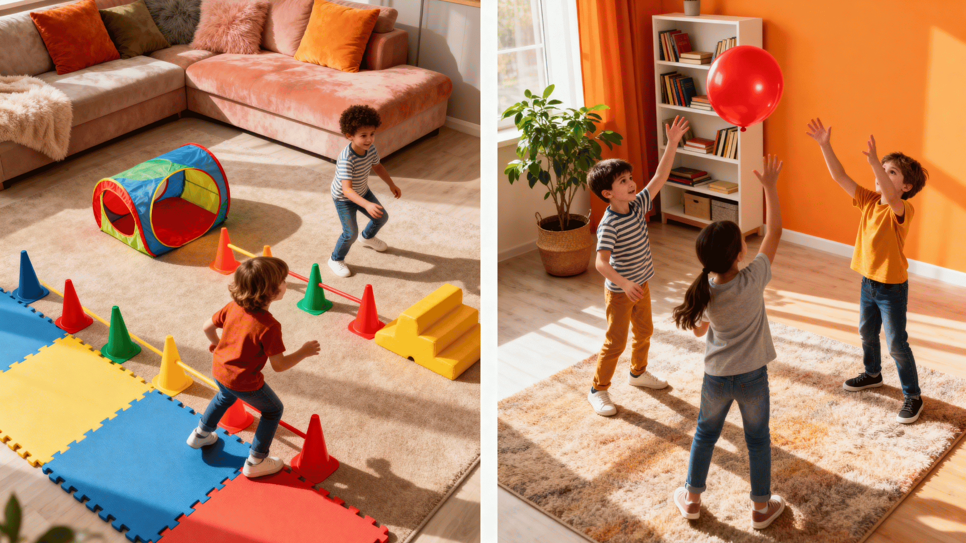 Active Play and Movement Based Rainy Day Activities