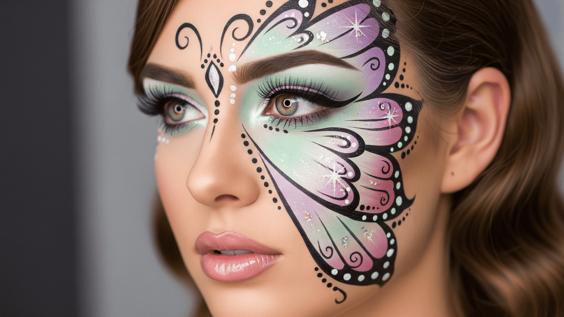Fairy Wing Face Paint Ideas for Adults