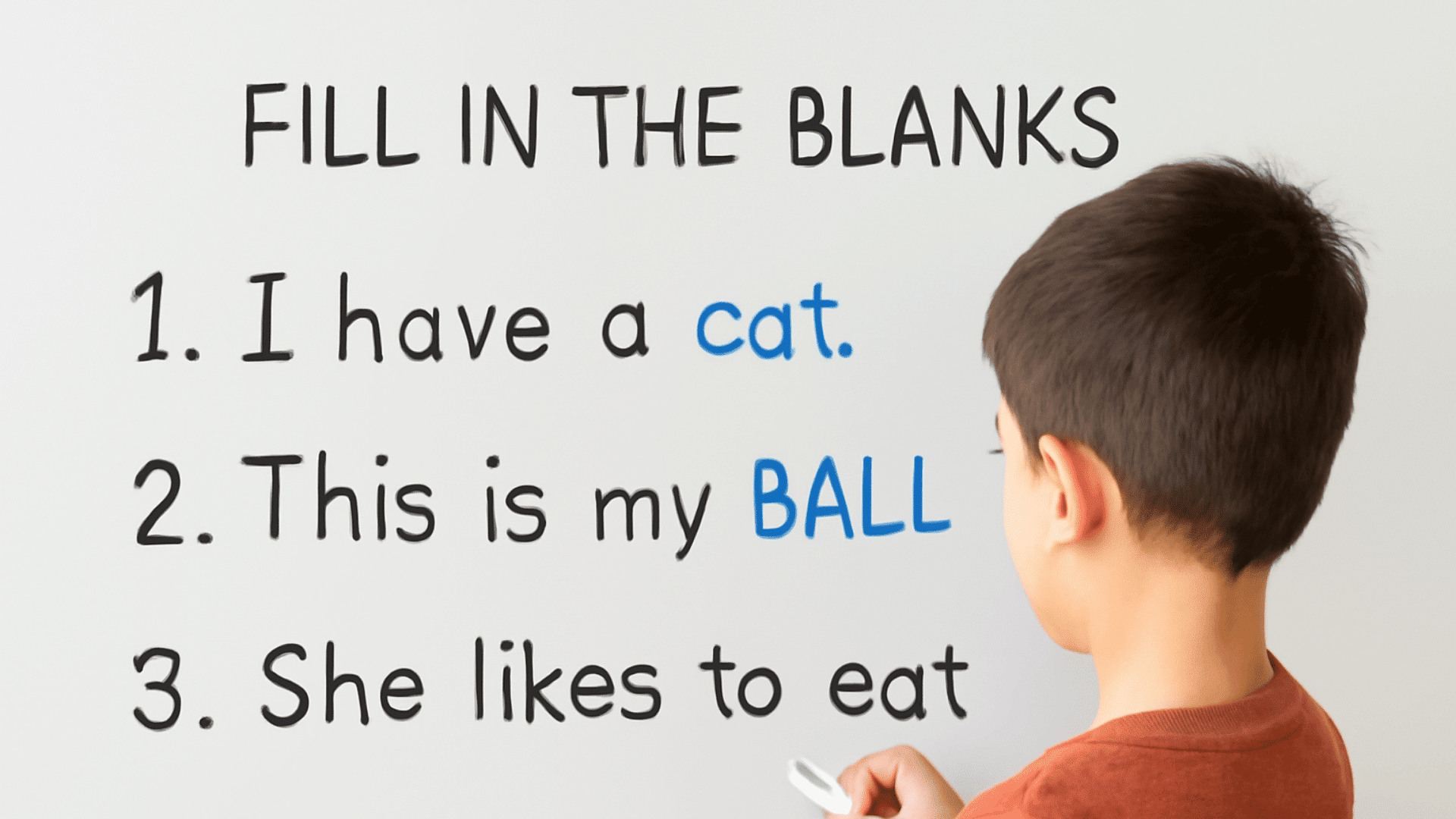 Fill in the Blank Worksheet