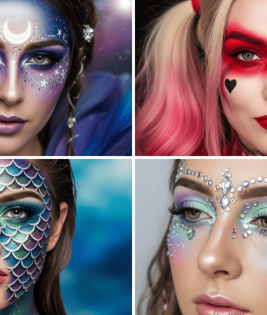 Halloween Face Paint Ideas for Adults