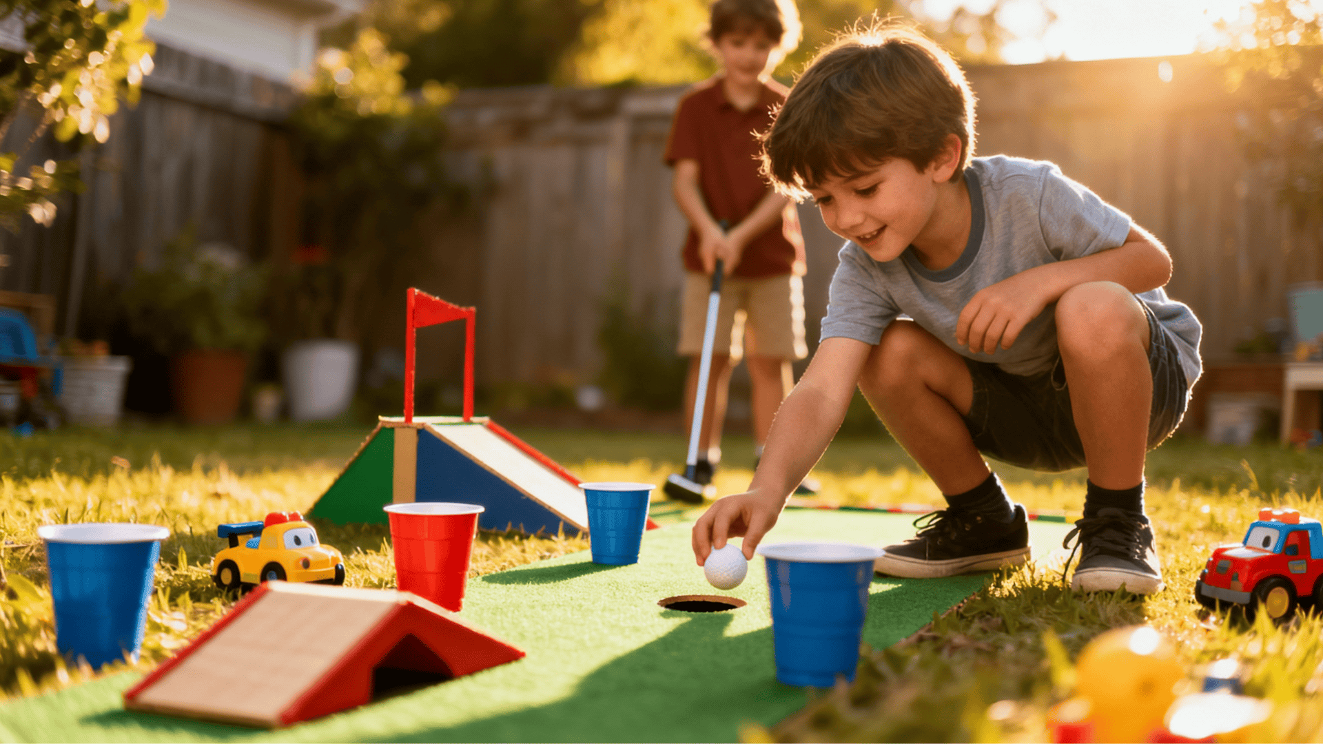 backyard mini golf