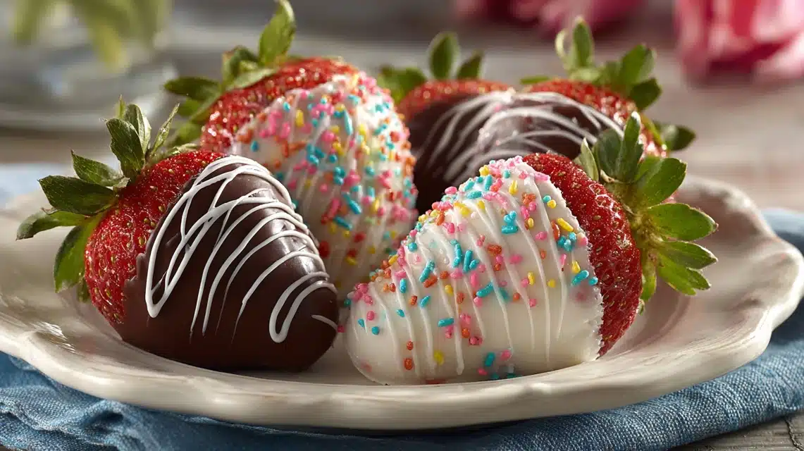 chocolate covered strawberries