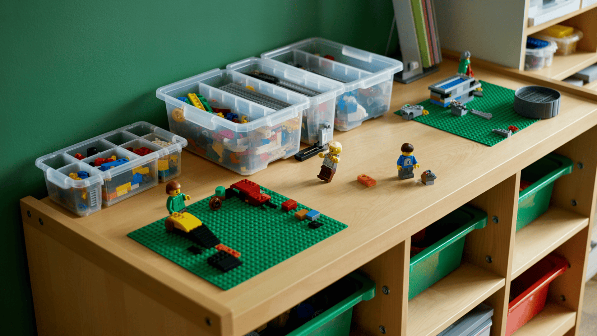 create a lego table