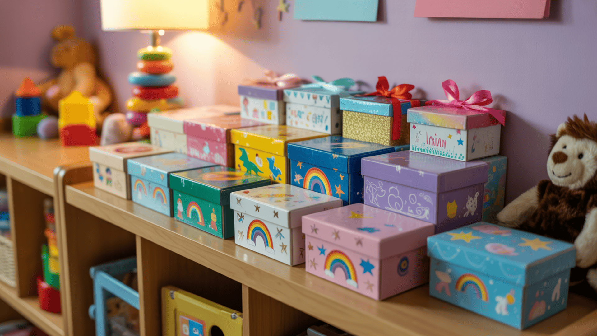 create memory treasure boxes