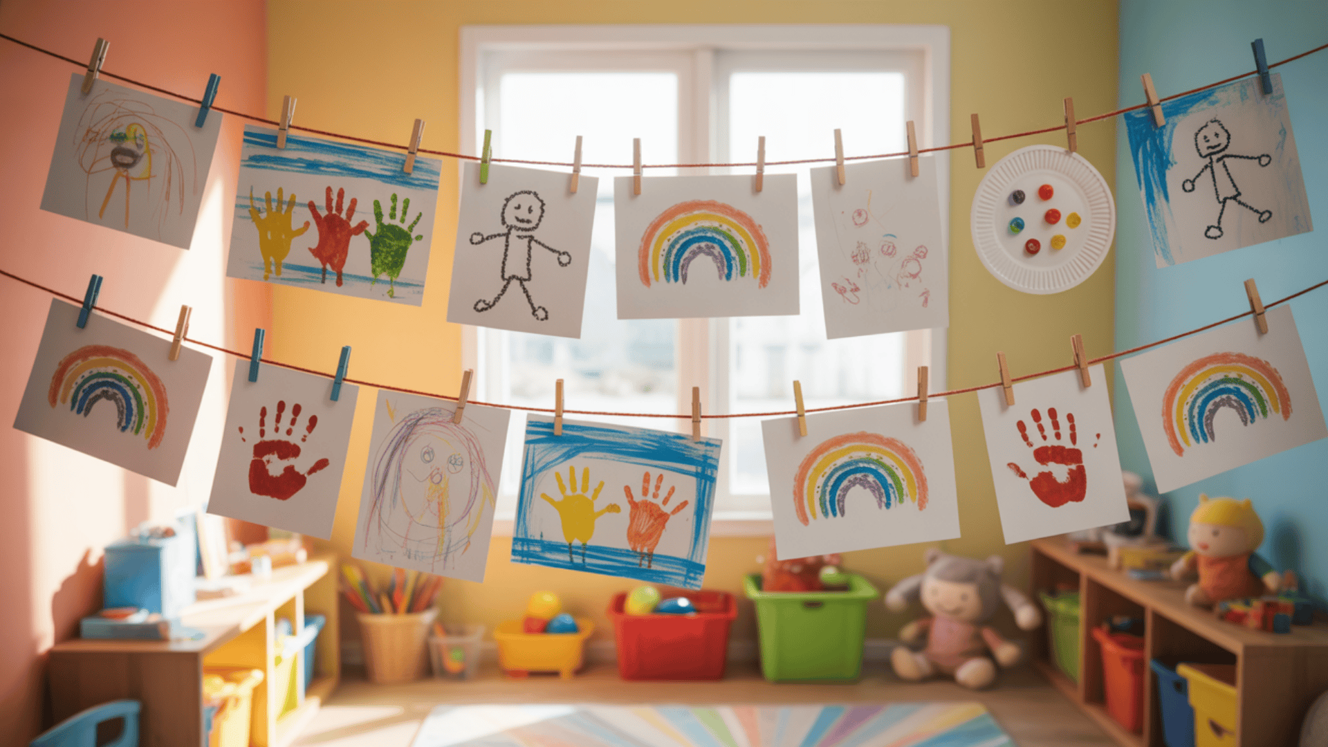 display kids artwork