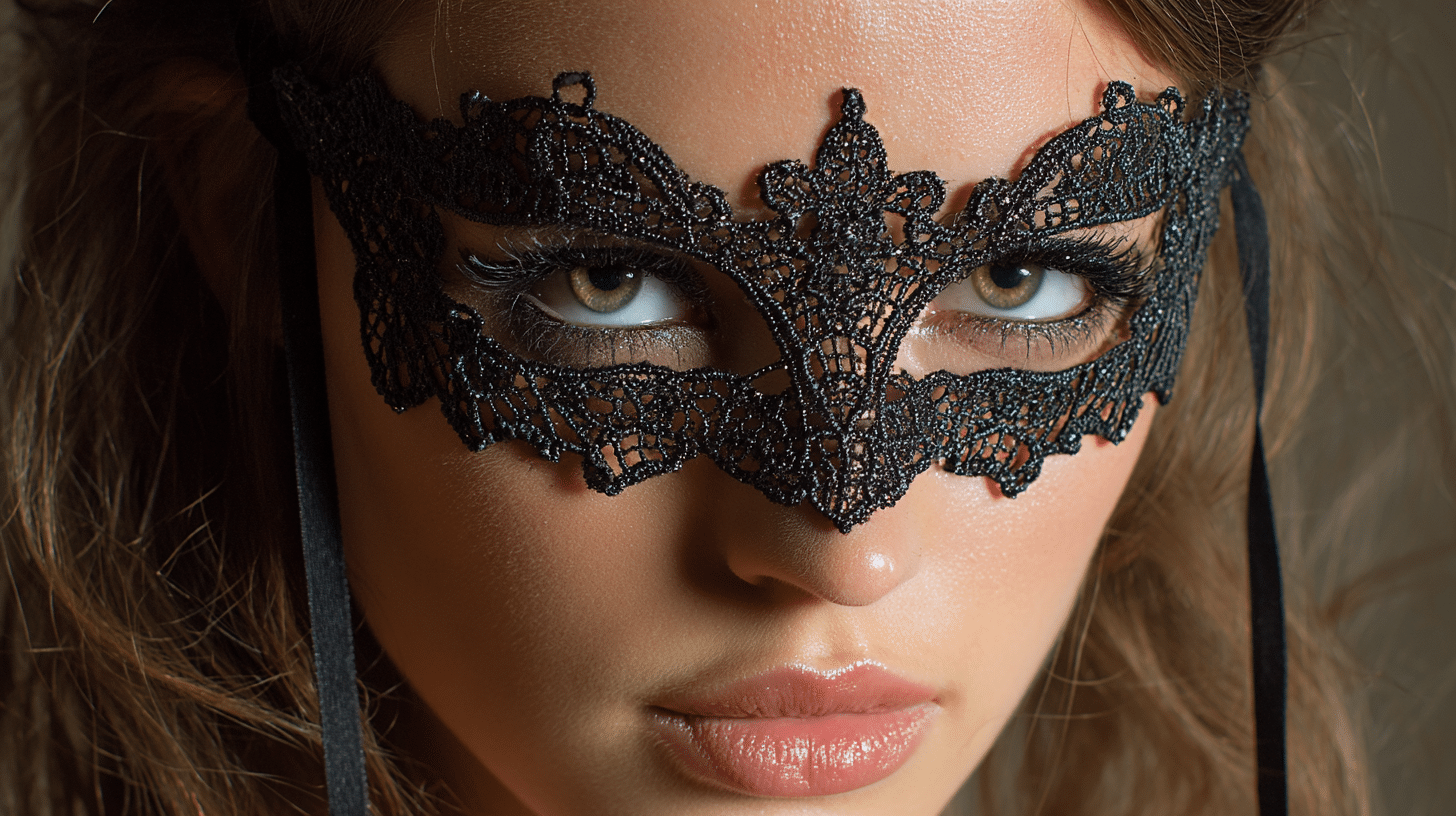 gothic lace mask