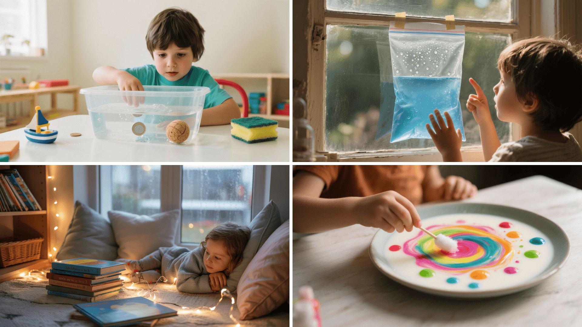 learning and education focused rainy day activities for kids