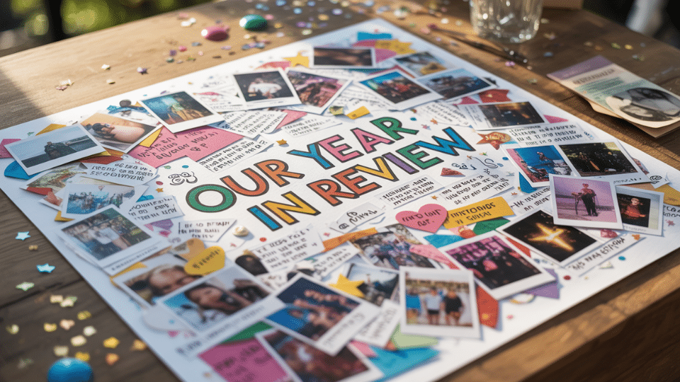 memory collage poster