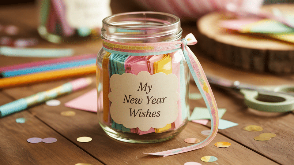 new years resolution jar