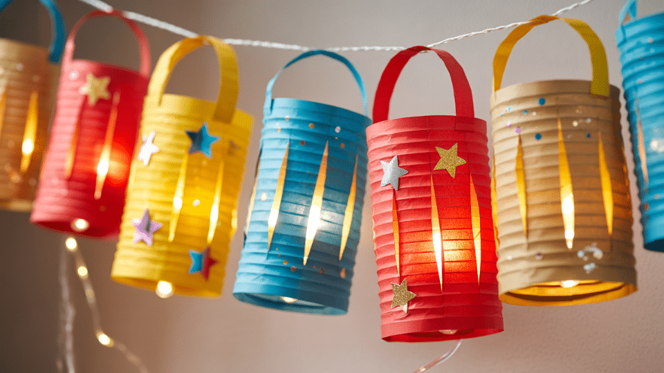 paper lanterns