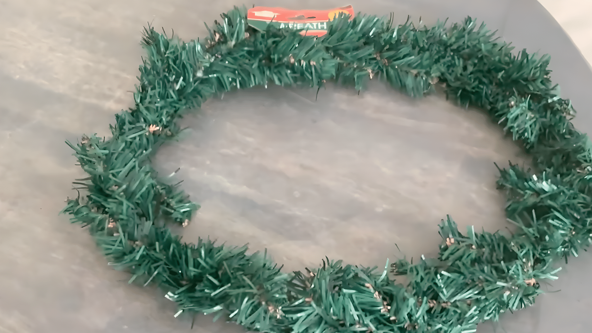 preare your wreath base