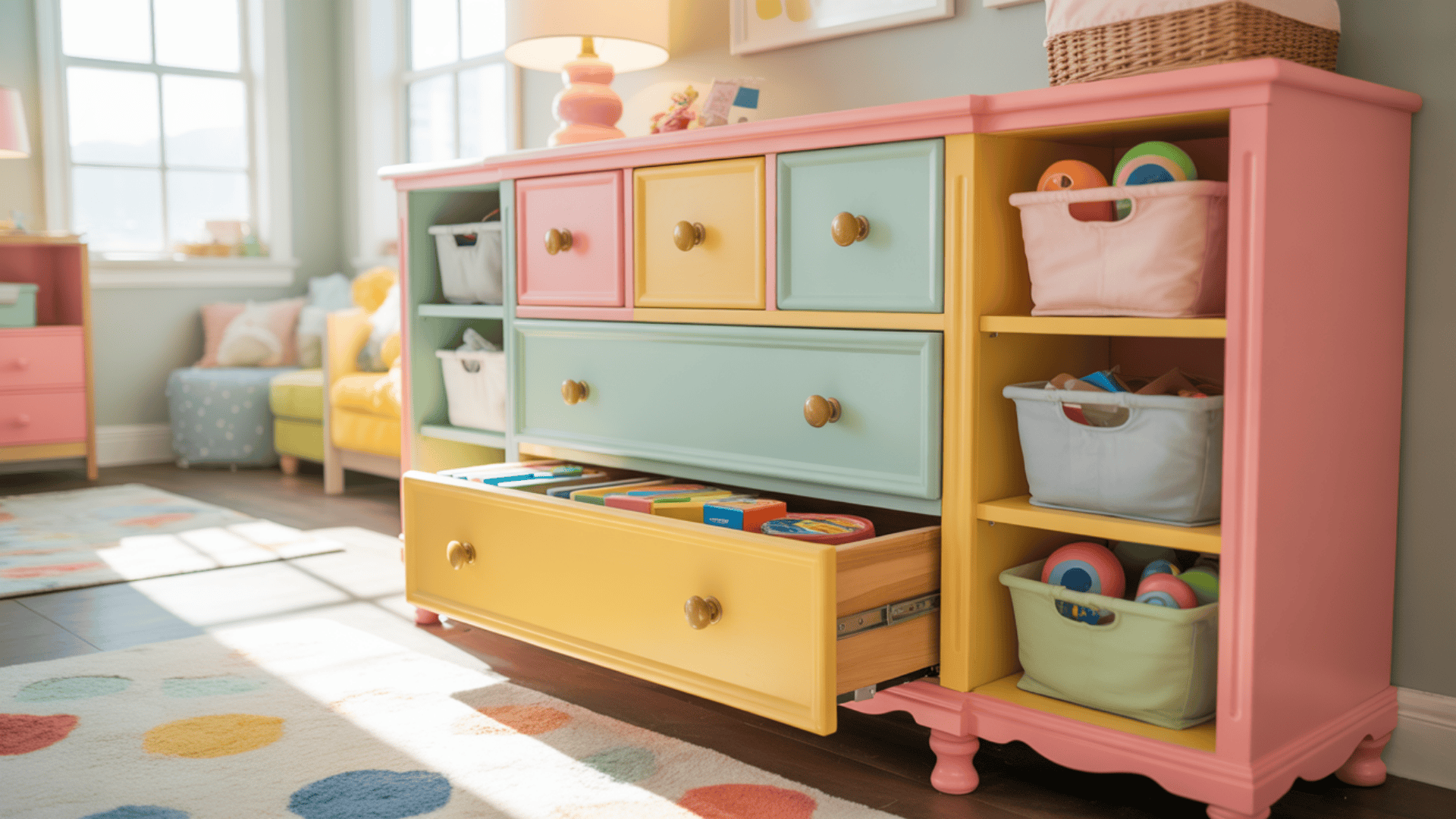 repurpose old furniture