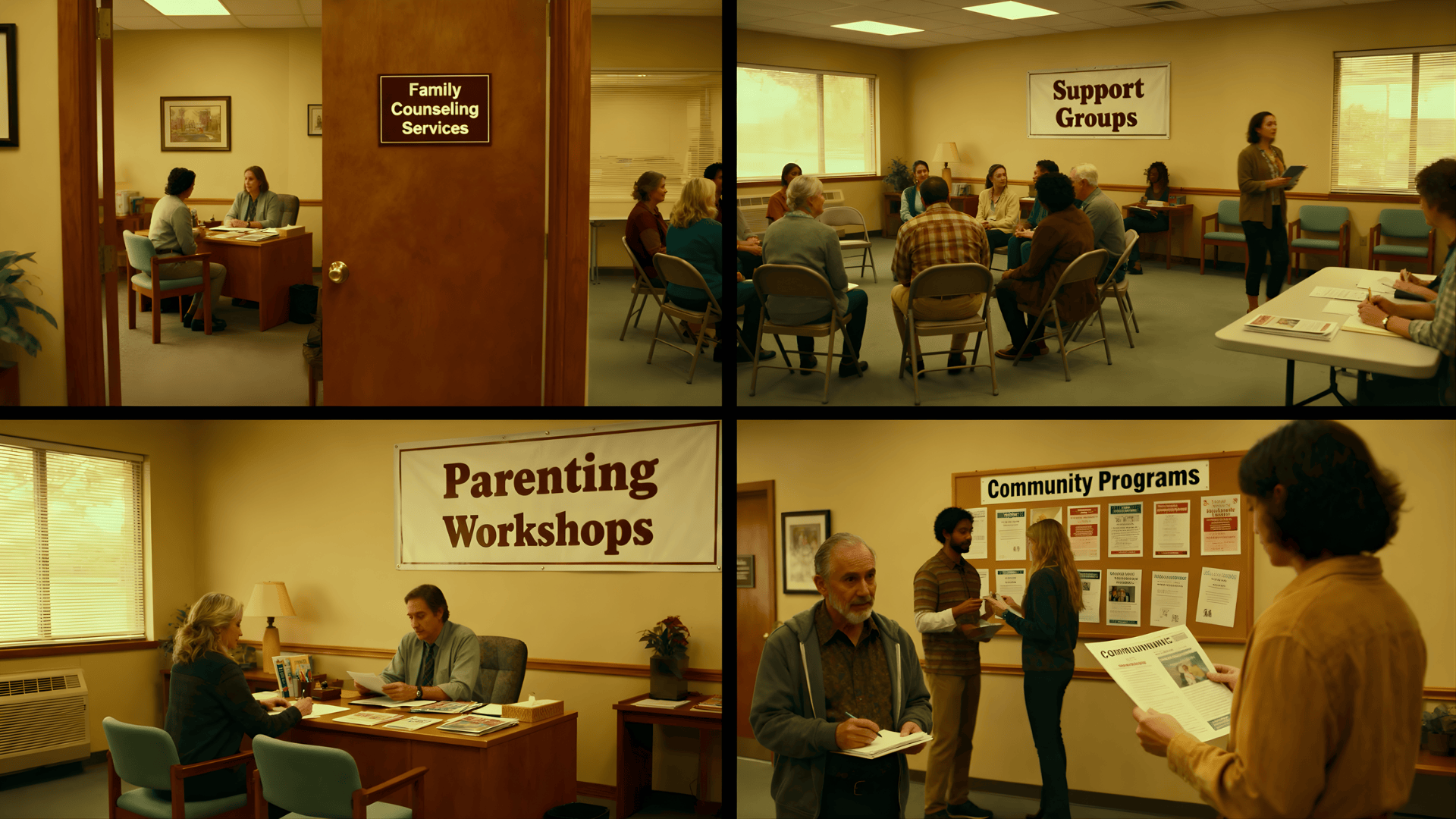 support for children of uninvolved parents