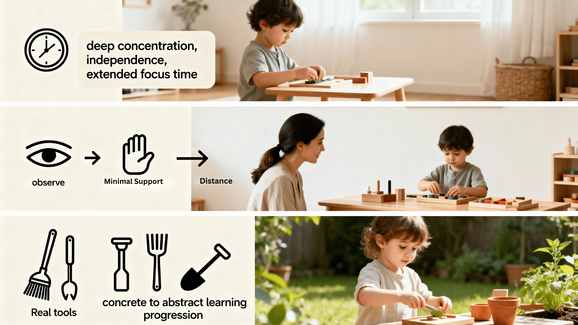 the montessori parenting methodology how it works