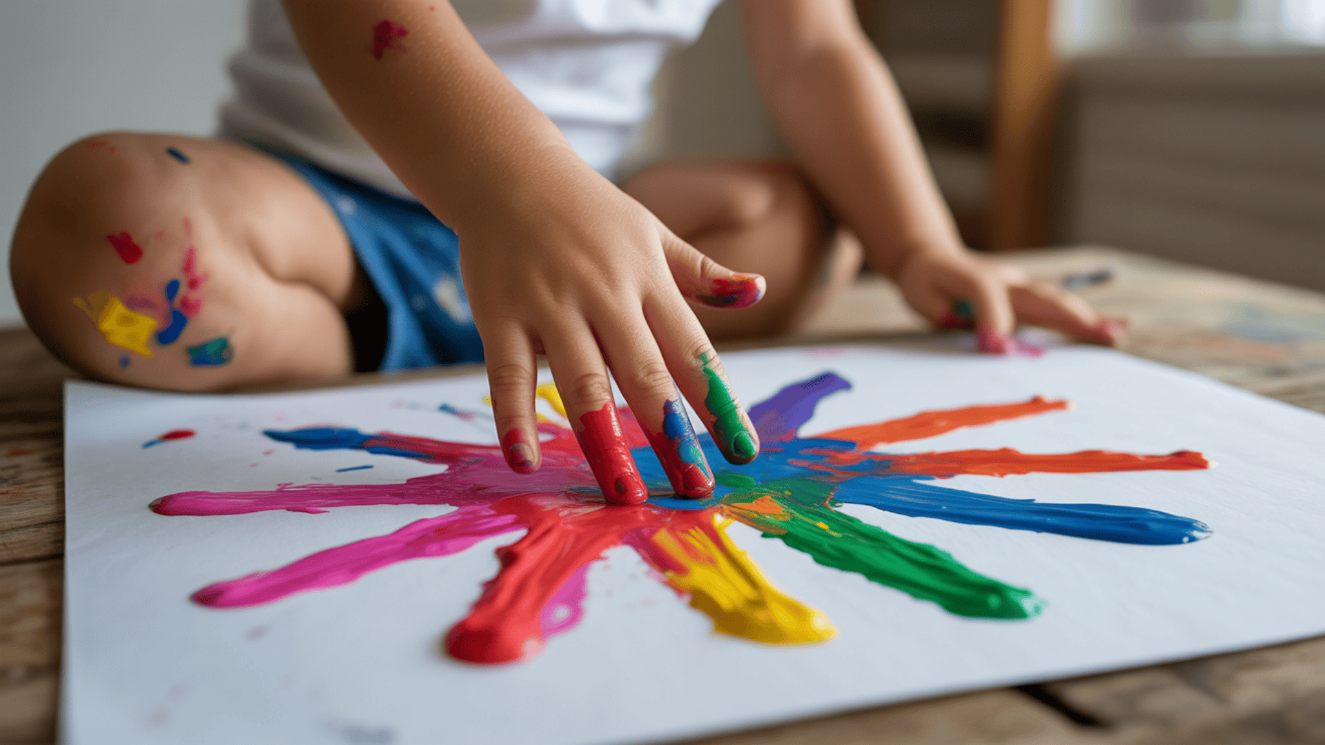 finger painting basics