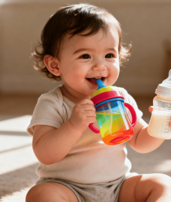 ft image when to wean baby off bottle