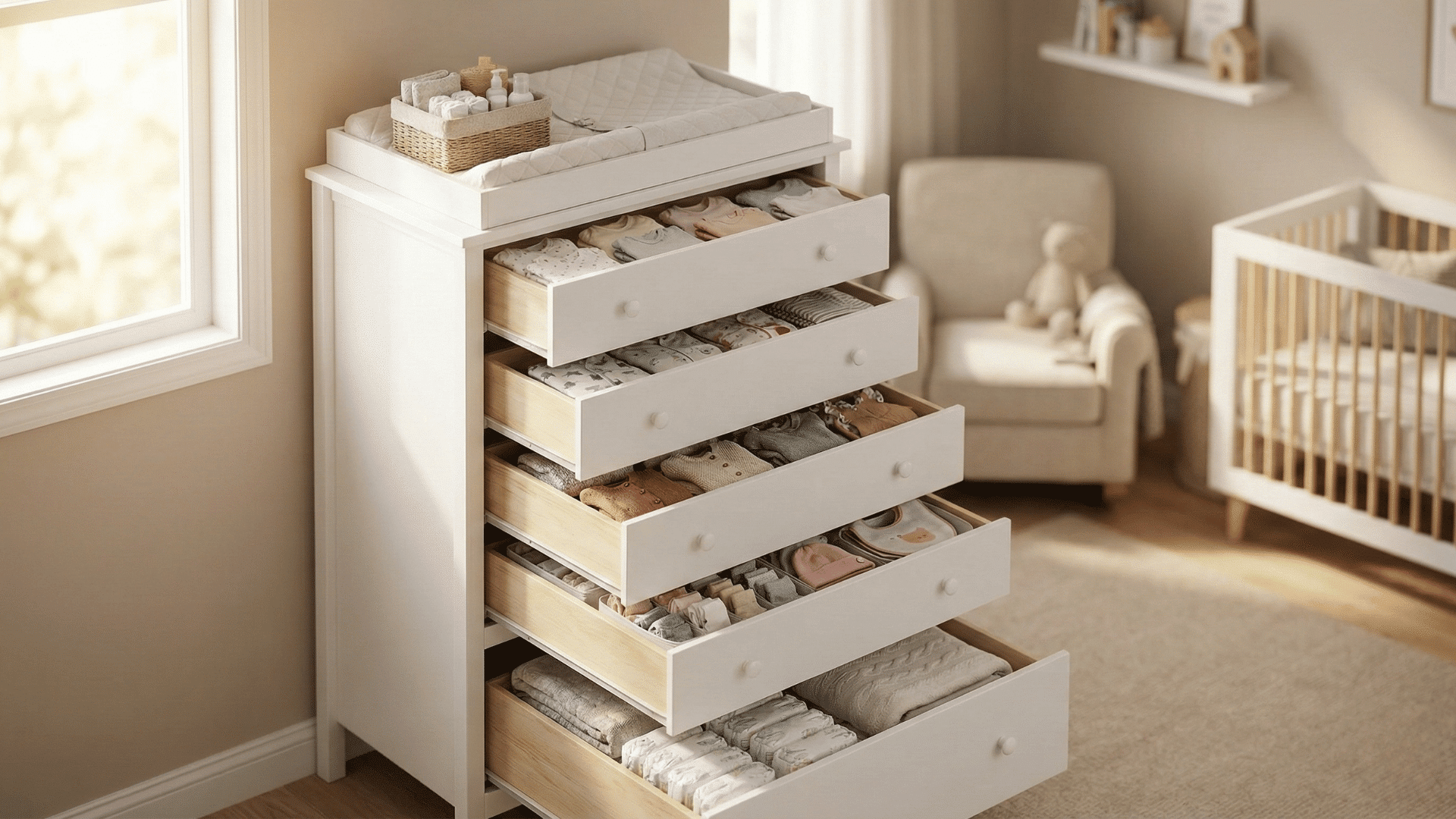 nursery dresser organization designing your drawer layout