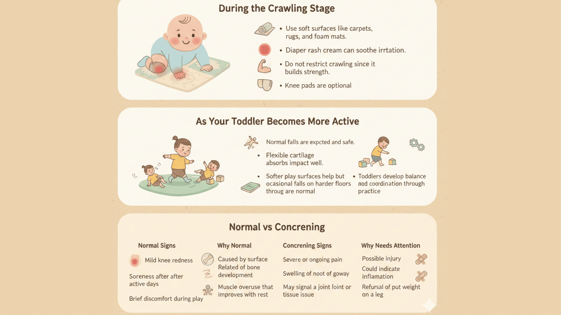 protecting your babys developing knees